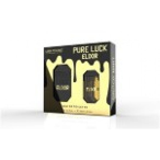 Linn Young EDT 100 ml + 30 ml "Pure Luck Elixir" – fás-aromás illat férfiaknak