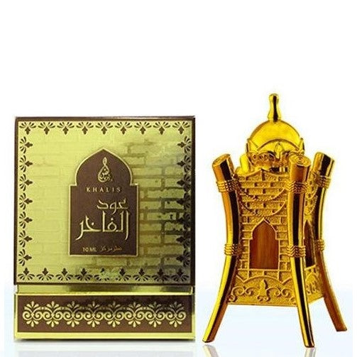 10 ml Perfume Oil Oud Al Fakhir Woody Musky Fragrance for Men and Women (Top: Woody, Floral, Spicy / Middle: Ambery, Woody / Base: Musky, Animalie)