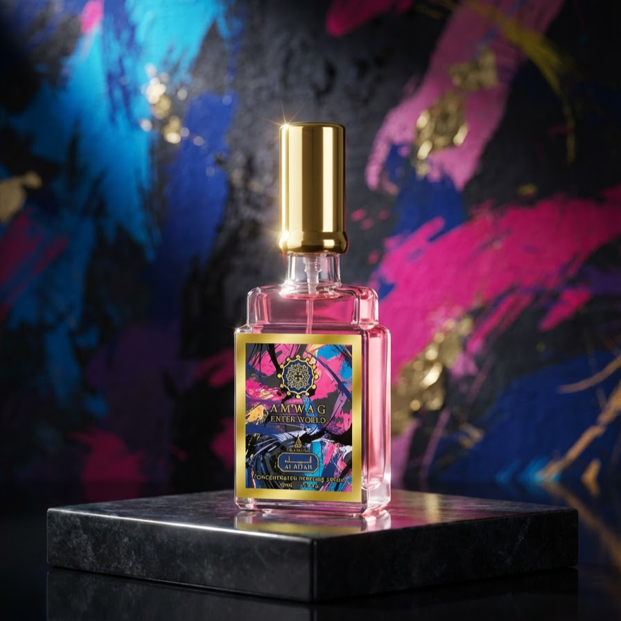 30 ml Eau de Perfume Amwag Enter World Spicy Jasmine Fragrance for Women (Middle: Jasmine / Base: Moss / Saffron / Gourmand)