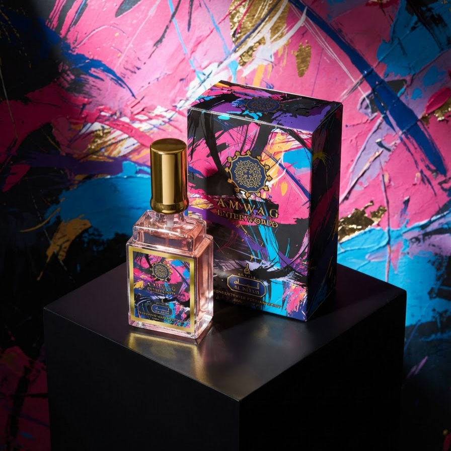 30 ml Eau de Perfume Amwag Enter World Spicy Jasmine Fragrance for Women (Middle: Jasmine / Base: Moss / Saffron / Gourmand) 6 