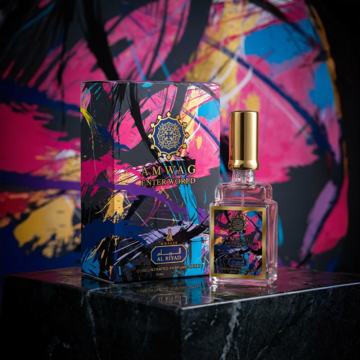 30 ml Eau de Perfume Amwag Enter World Spicy Jasmine Fragrance for Women (Middle: Jasmine / Base: Moss / Saffron / Gourmand) 7 