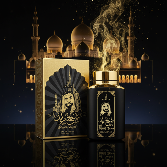 100 ml Eau de Perfume SHEIKH ZAYED GOLD Fűszeres Fás Illat Férfiaknak