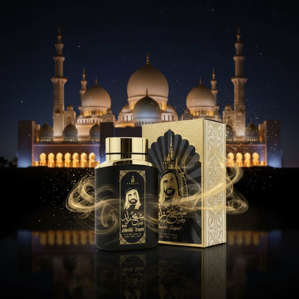 100 ml Eau de Perfume SHEIKH ZAYED GOLD Fűszeres Fás Illat Férfiaknak 9 