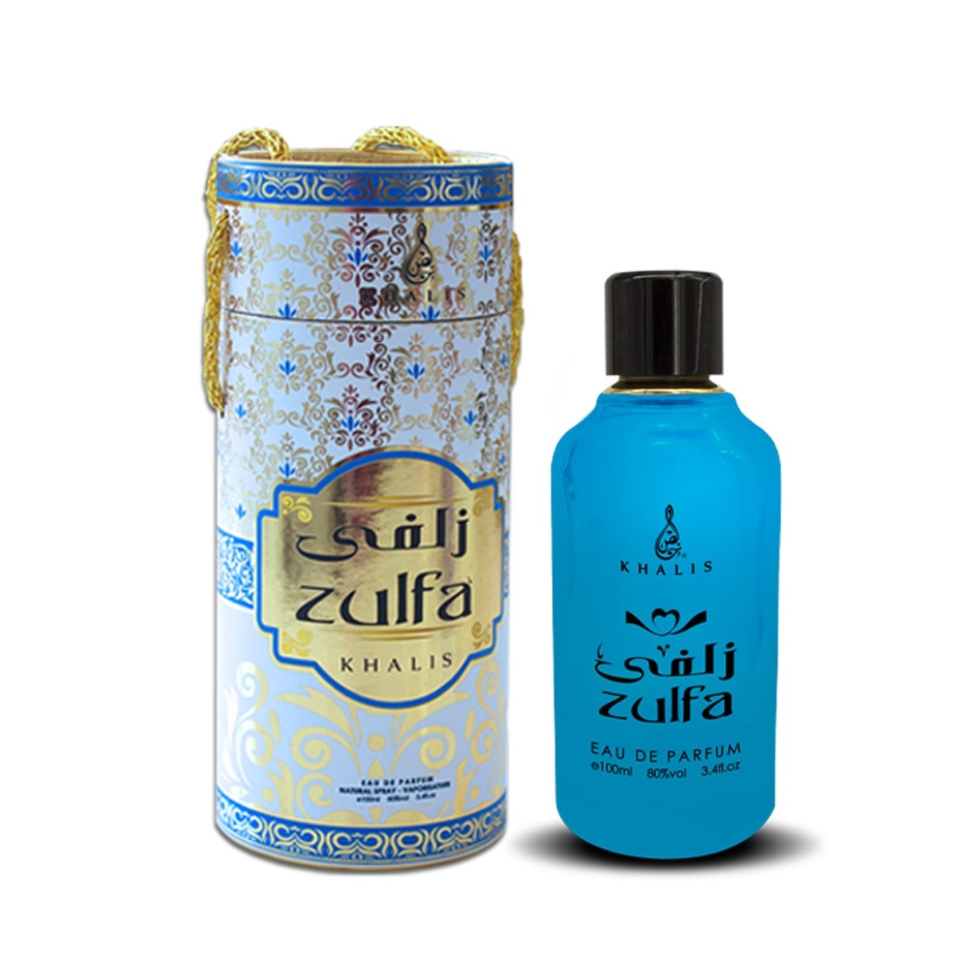 100 ml Eau de Perfume ZULFA Friss Gyümölcsös Pézsma Illat Nőknek 1 