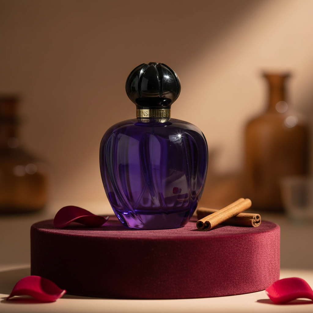 100 ml Eau de Perfume "EXPRESS SENSUALITE CAPTIVE" Gyümölcsös Virágos Illat Nőknek, 6% illatolaj tartalommal
