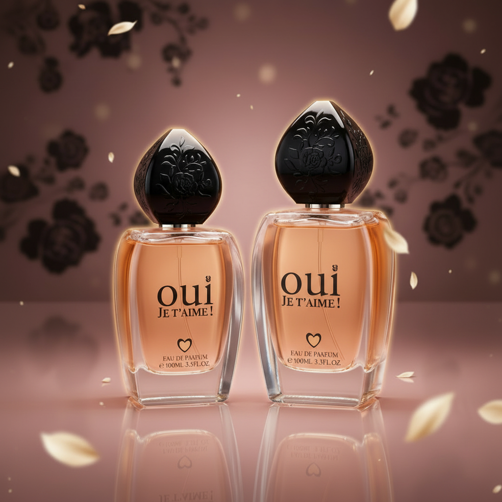 100 ml + 30 ml Eau de Perfume "OUI JE T’AIME" Ciprusos - Gyümölcsös Illat Nőknek 6 
