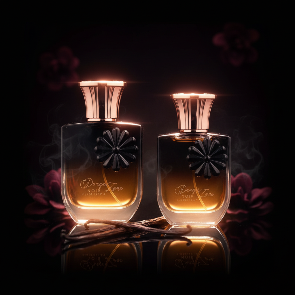 100 ml + 30 ml Eau de Perfume "DANGER ZONE NOIR" Keleti - Vaníliás Illat Nőknek 2 