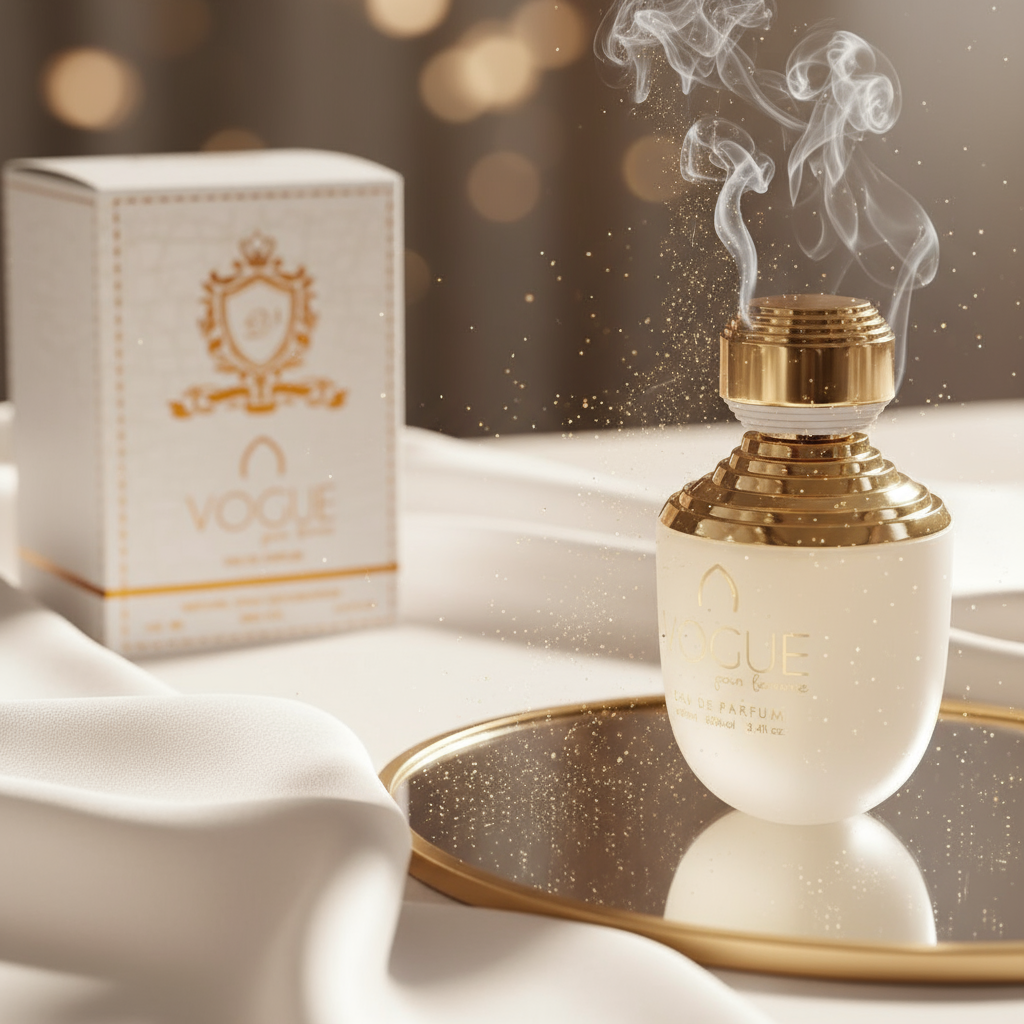 100 ml Eau de Parfum VOGUE Gyümölcsös Virágos Pézsma Illat Nőknek 4 