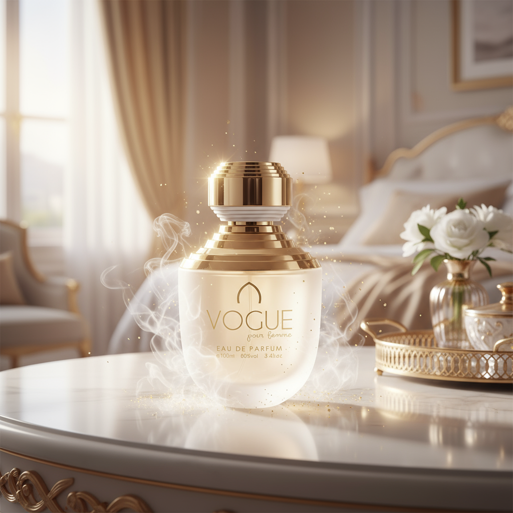 100 ml Eau de Parfum VOGUE Gyümölcsös Virágos Pézsma Illat Nőknek 5 