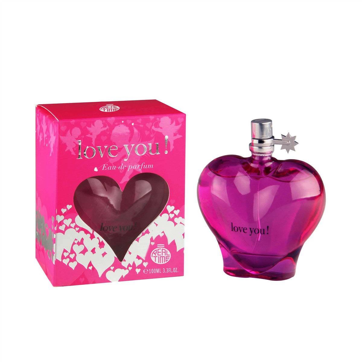 100 ml Eau de Parfum  "Love You Pink" Gyümölcsös - Citrusos Illat Nőknek 2 