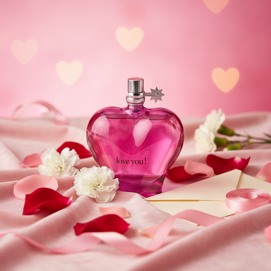 100 ml Eau de Parfum  "Love You Pink" Gyümölcsös - Citrusos Illat Nőknek 6 