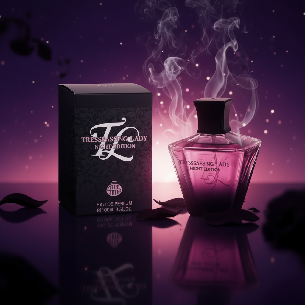 100 ml Eau de Parfum "Trespassing Lady Night Edition"  Virágos - Fűszeres Illat Nőknek 1 