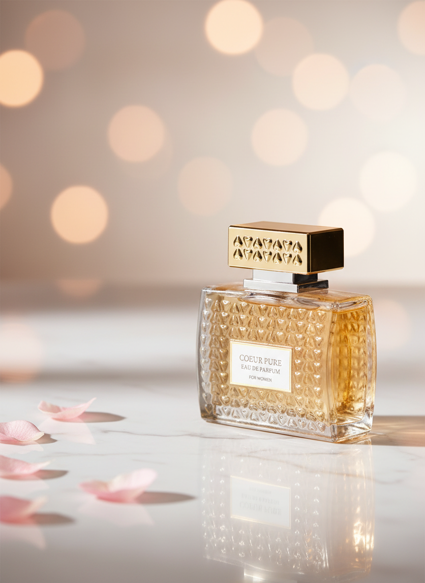 100 ml Eau de Perfume COEUR PURE Virágos Illat Nőknek 5 