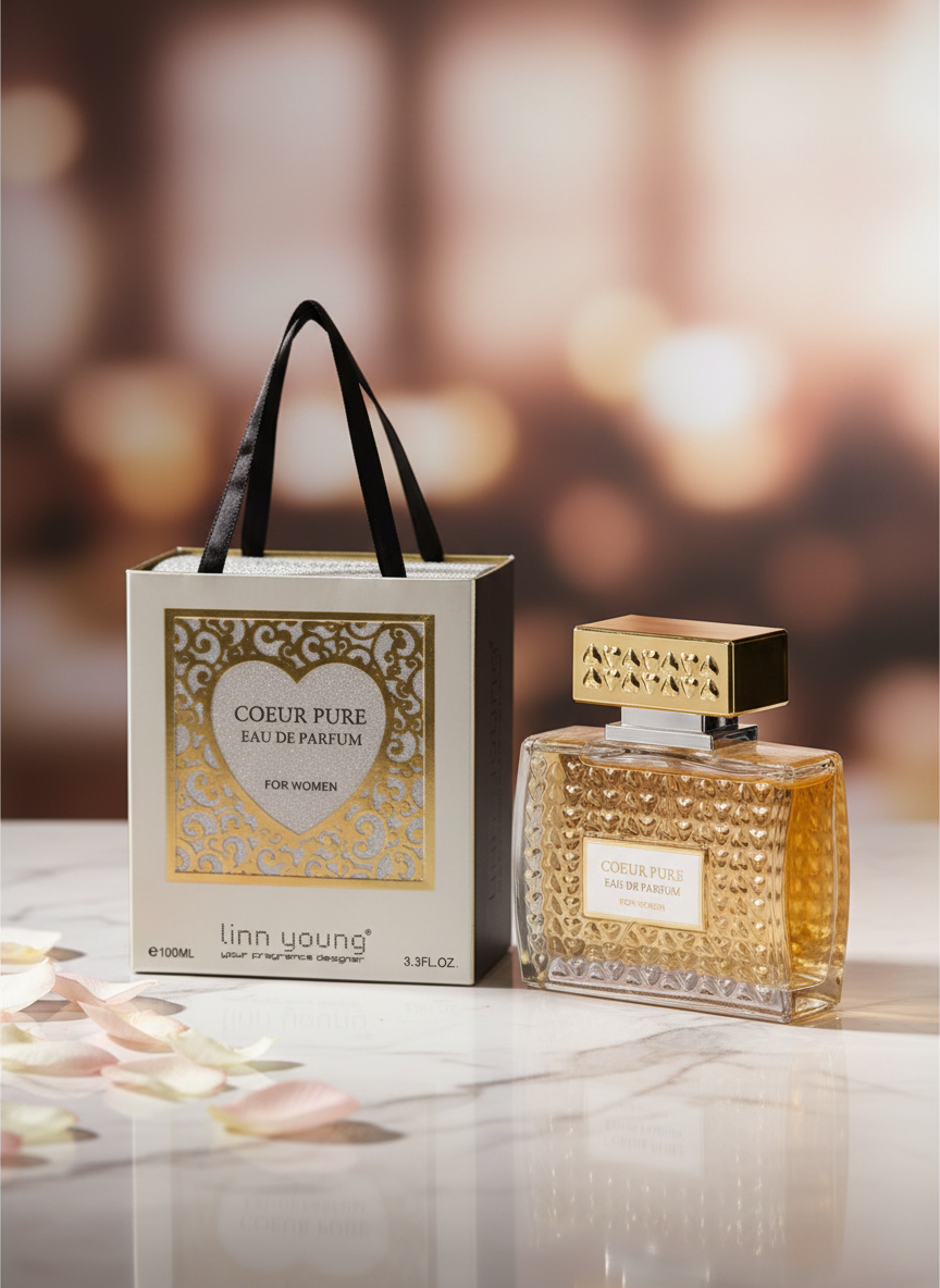 100 ml Eau de Perfume COEUR PURE Virágos Illat Nőknek 6 