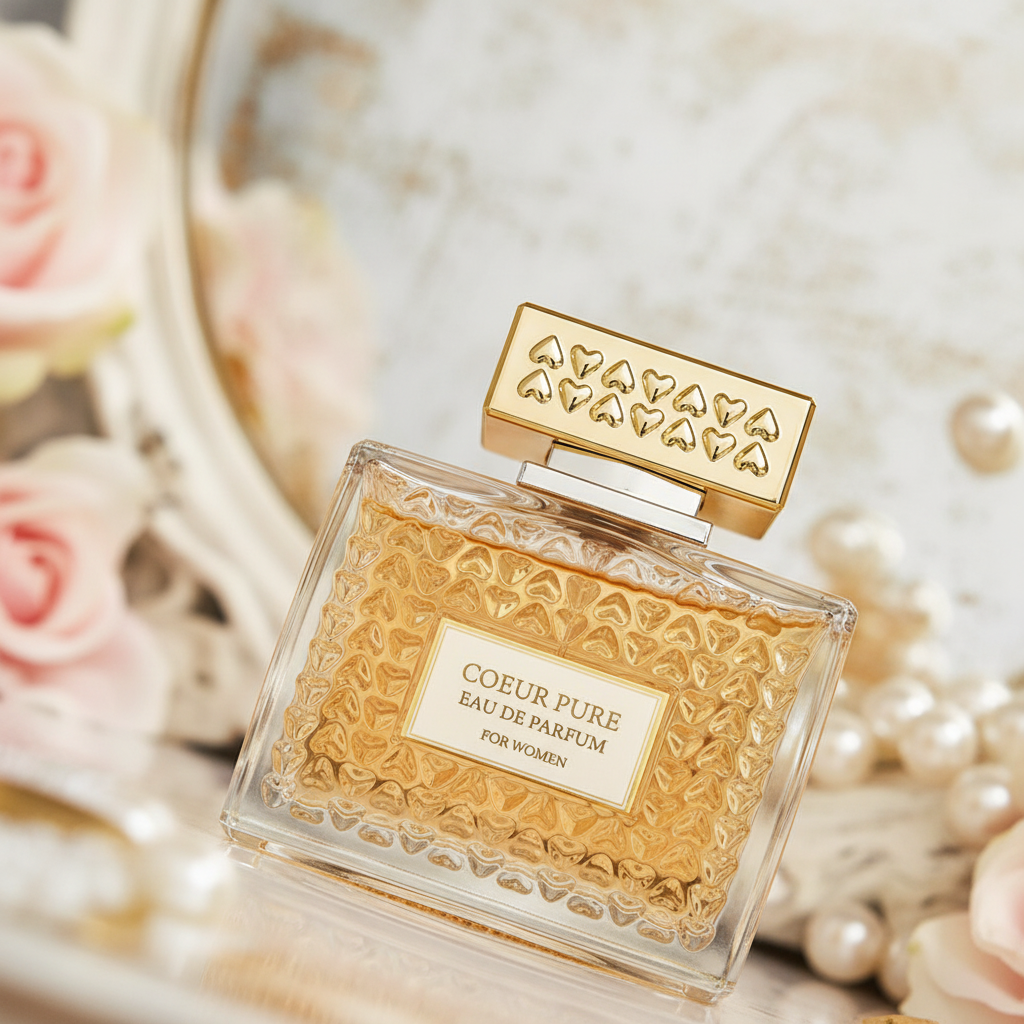 100 ml Eau de Perfume COEUR PURE Virágos Illat Nőknek 8 