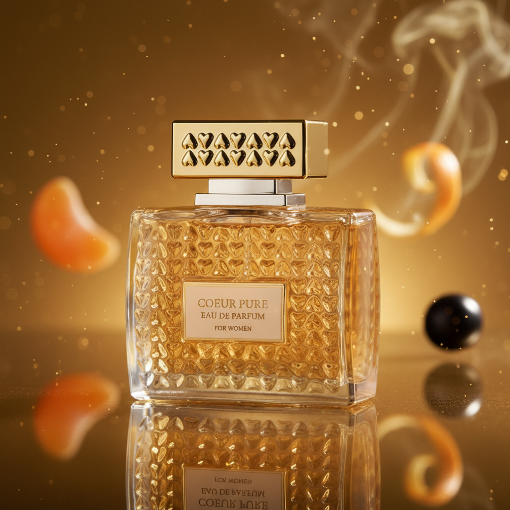 100 ml Eau de Perfume COEUR PURE Virágos Illat Nőknek 9 