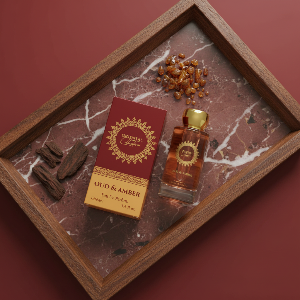 100 ml EDP OUD & AMBER Egyedi oudos, édes, elegáns unisex illat