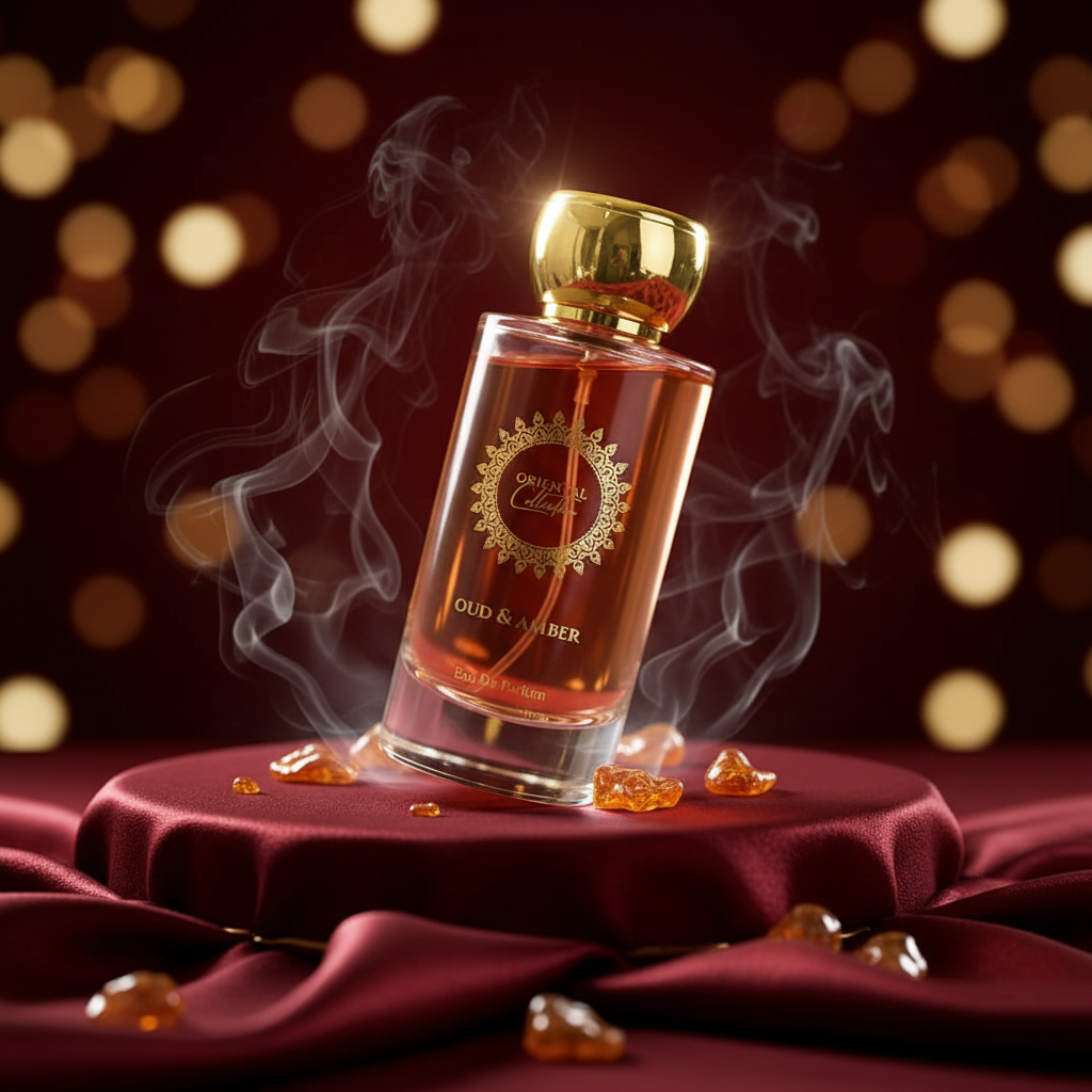 100 ml EDP OUD & AMBER Egyedi oudos, édes, elegáns unisex illat 9 