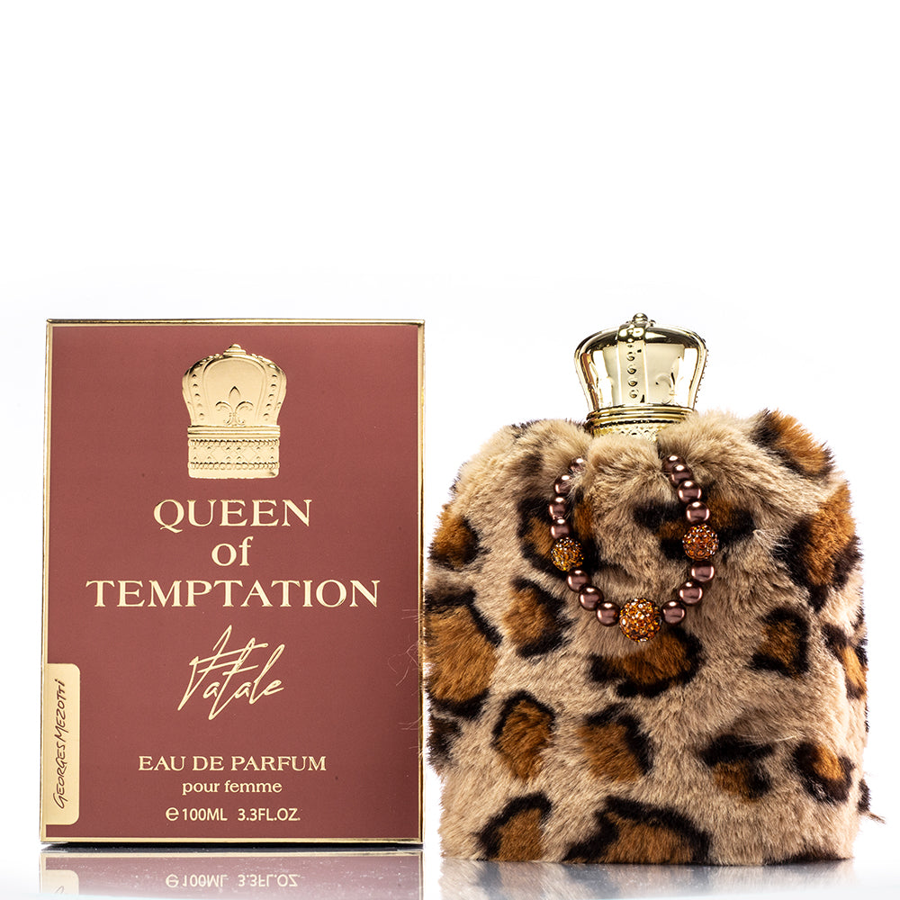 100 ml EDP QUEEN OF TEMPTATION - FATALE, borostyános illat nőknek 2 