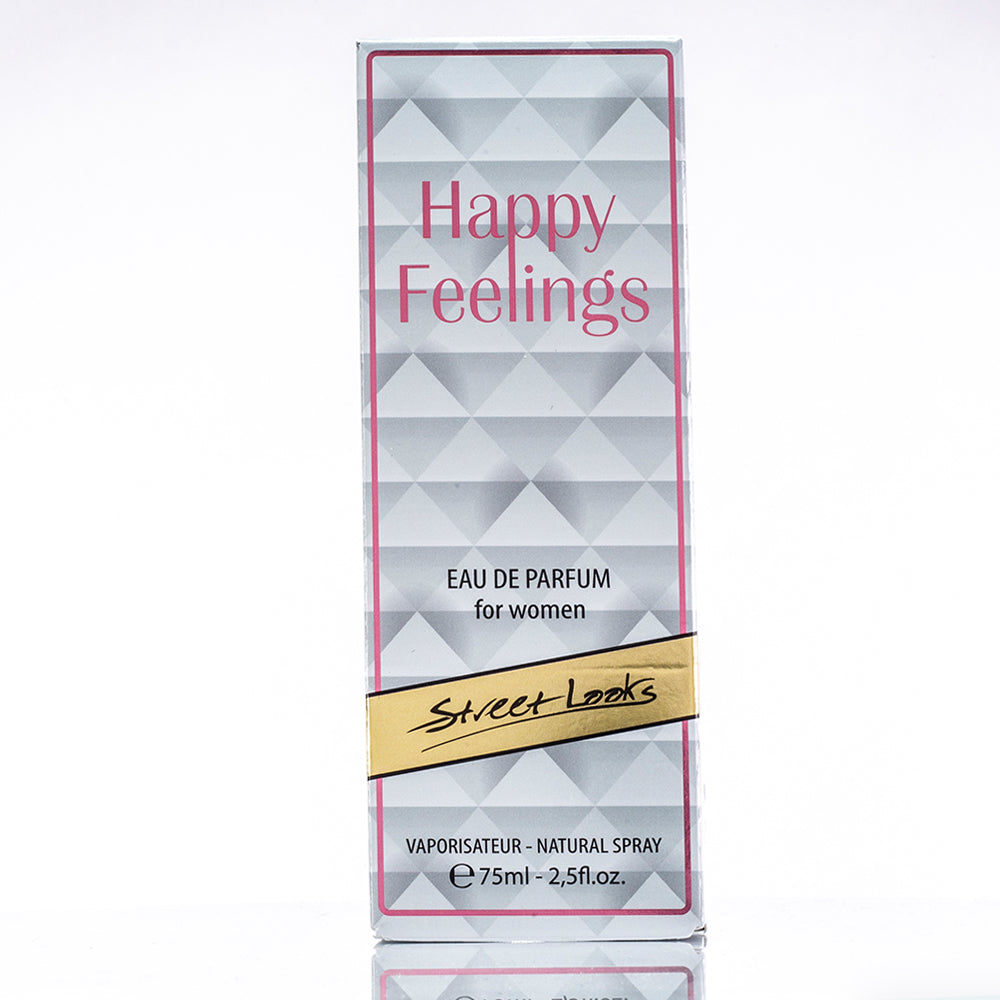 75 ml EDP HAPPY FEELINGS, virágos illat nőknek 5 