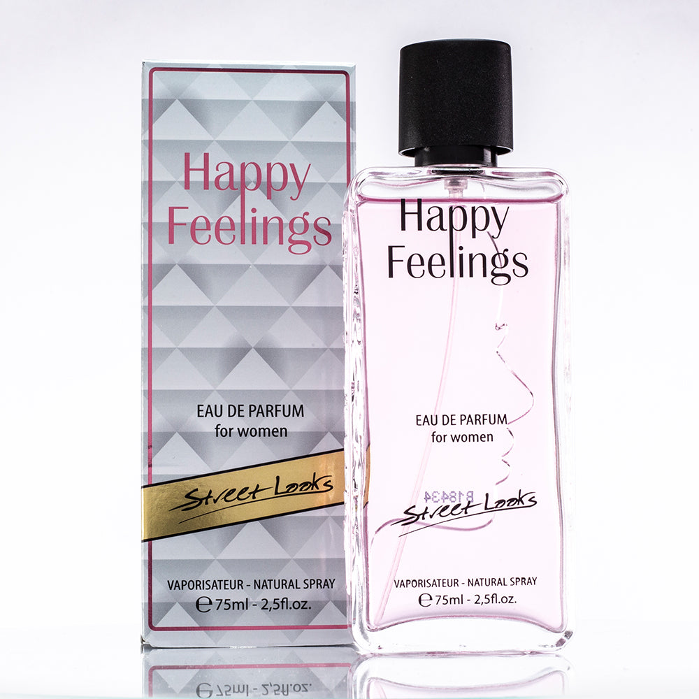 75 ml EDP HAPPY FEELINGS, virágos illat nőknek 4 