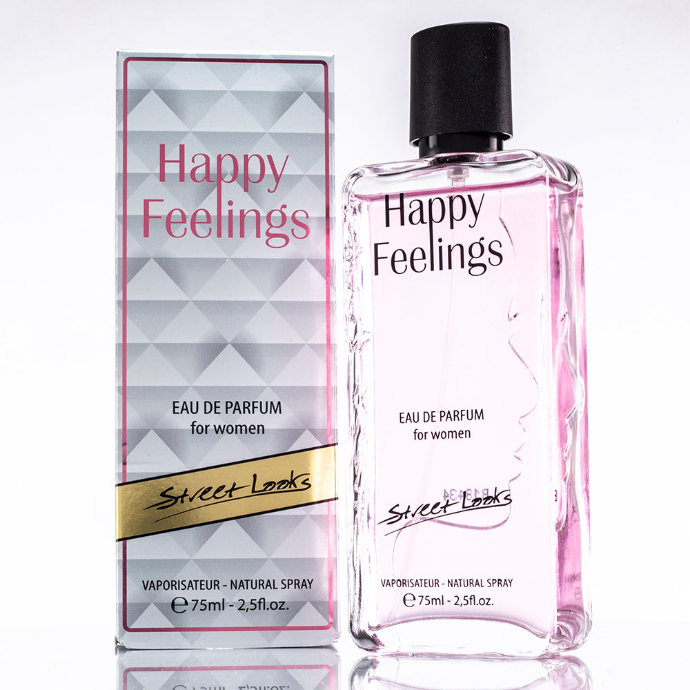 75 ml EDP HAPPY FEELINGS, virágos illat nőknek 1 