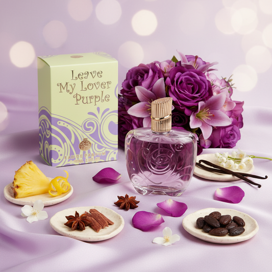 100 ml EDP LEAVE MY LOVER LILA, keleties - vaníliás illat nőknek