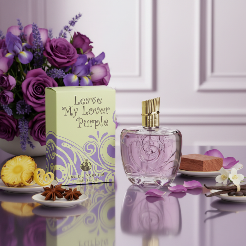 100 ml EDP LEAVE MY LOVER LILA, keleties - vaníliás illat nőknek 4 