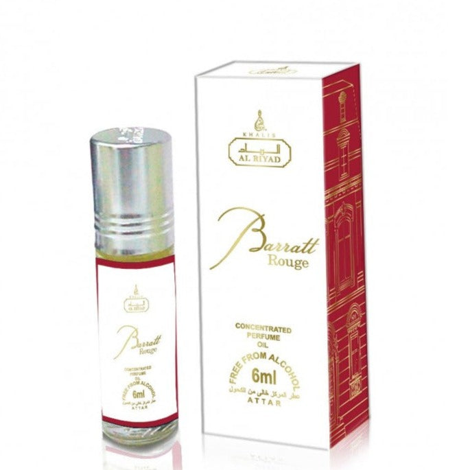 6 ml BARRATT ROUGE parfümolaj, virágos unisex illat 1 