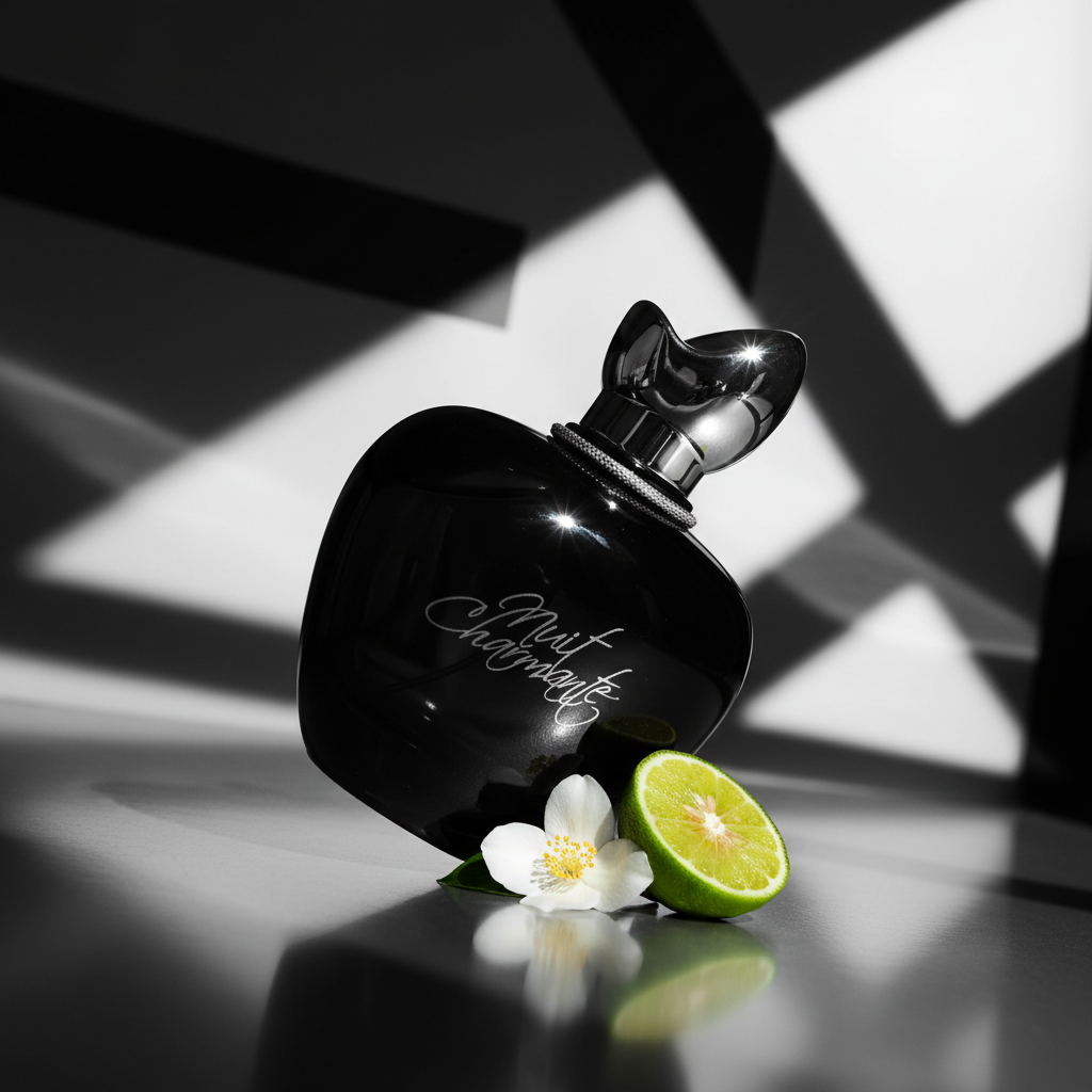 100 ml eau de perfume Nuit Charmante  édes, virágos illat nőknek 4 