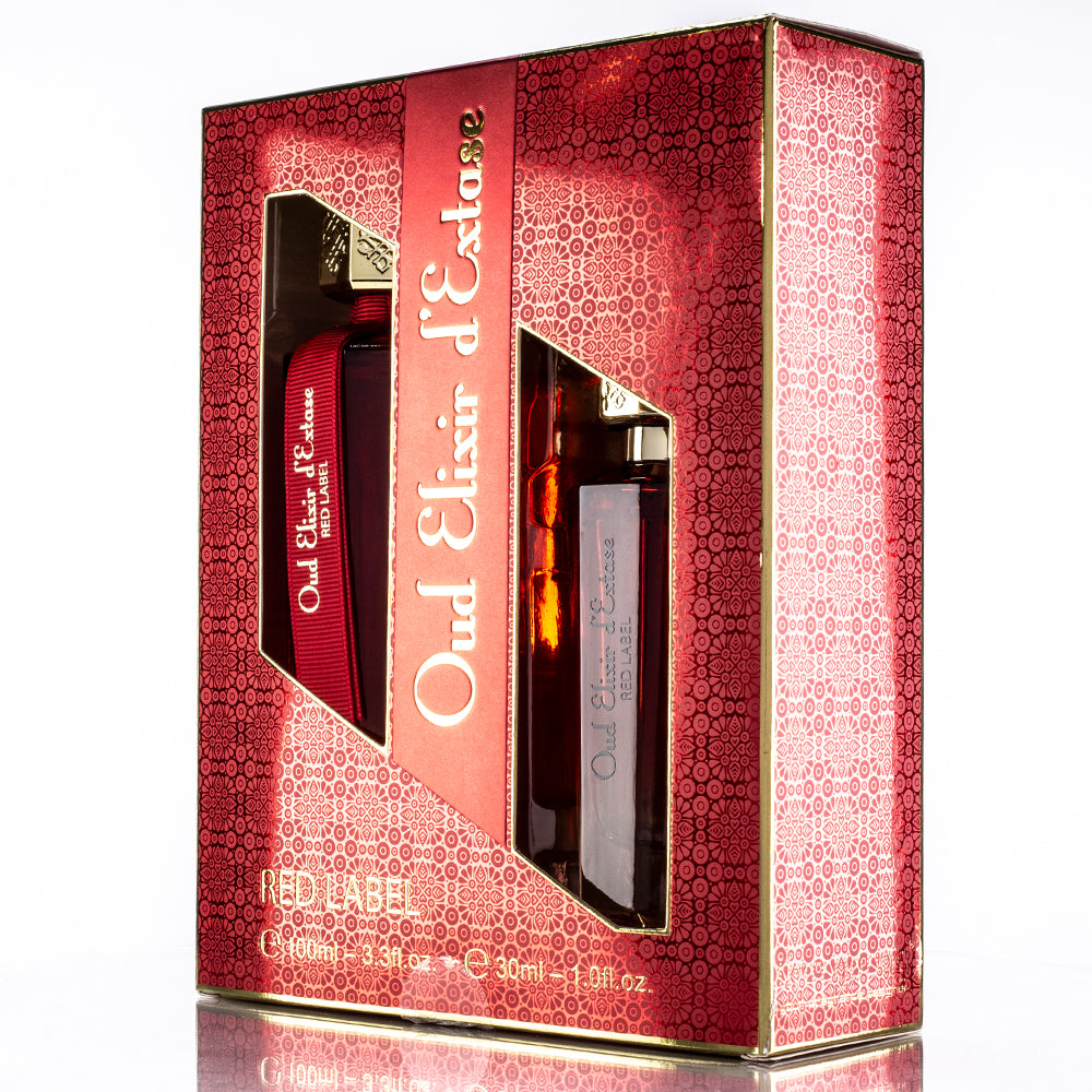 Linn Young EDP 100ml + 30ml "Oud Elixir Red" - Borostyános, virágos illat 3 