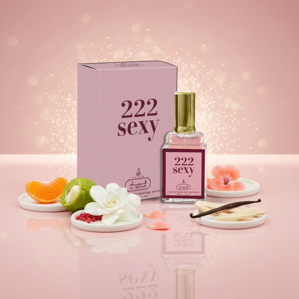 EDP 30ml "222 Sexy" – virágos-keleties illat nőknek 8 