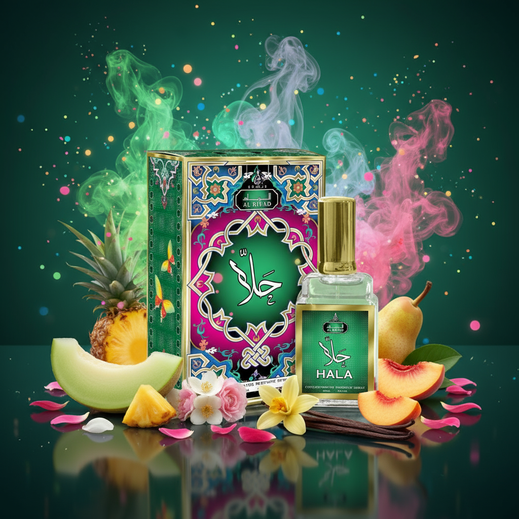 EDP 30ml "Hala" – virágos-gyümölcsös illat unisex 2 