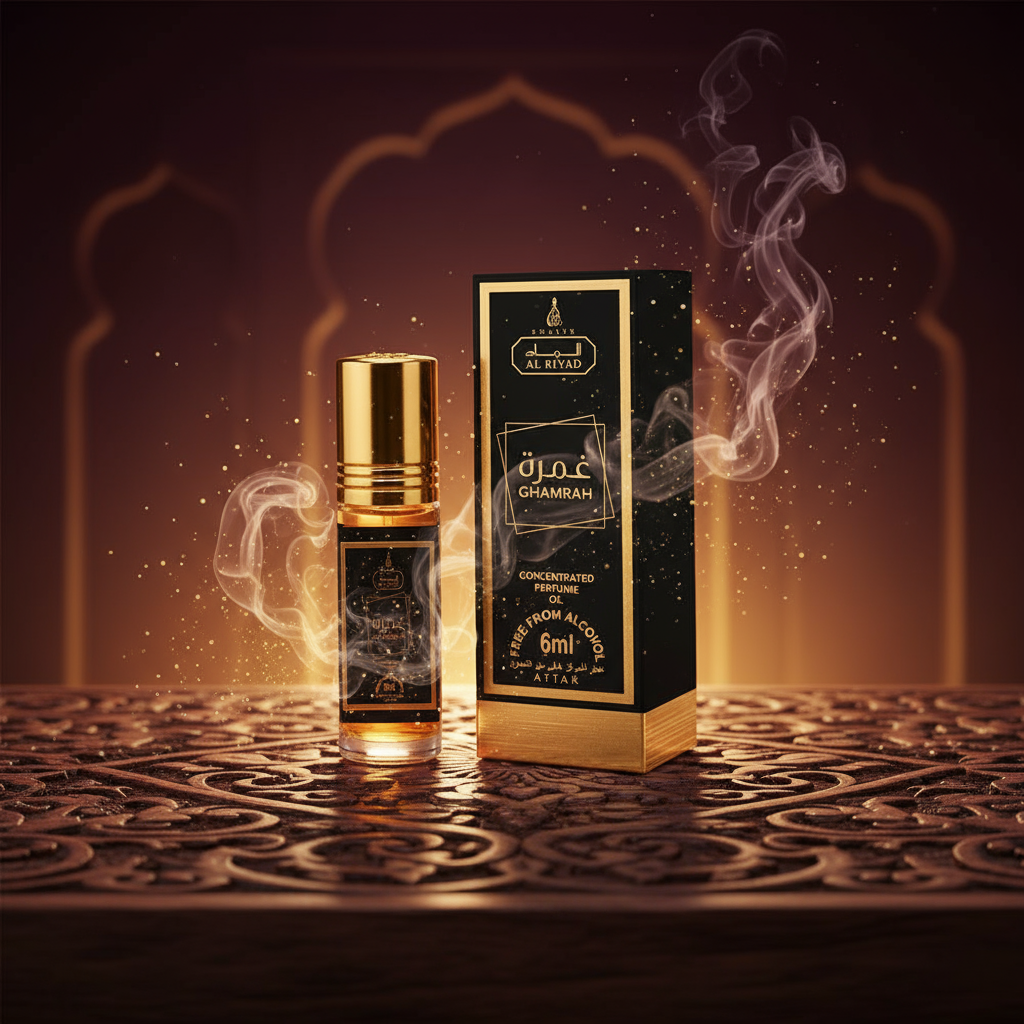Parfümolaj 6ml "Ghamrah" – fás-keleties illat unisex