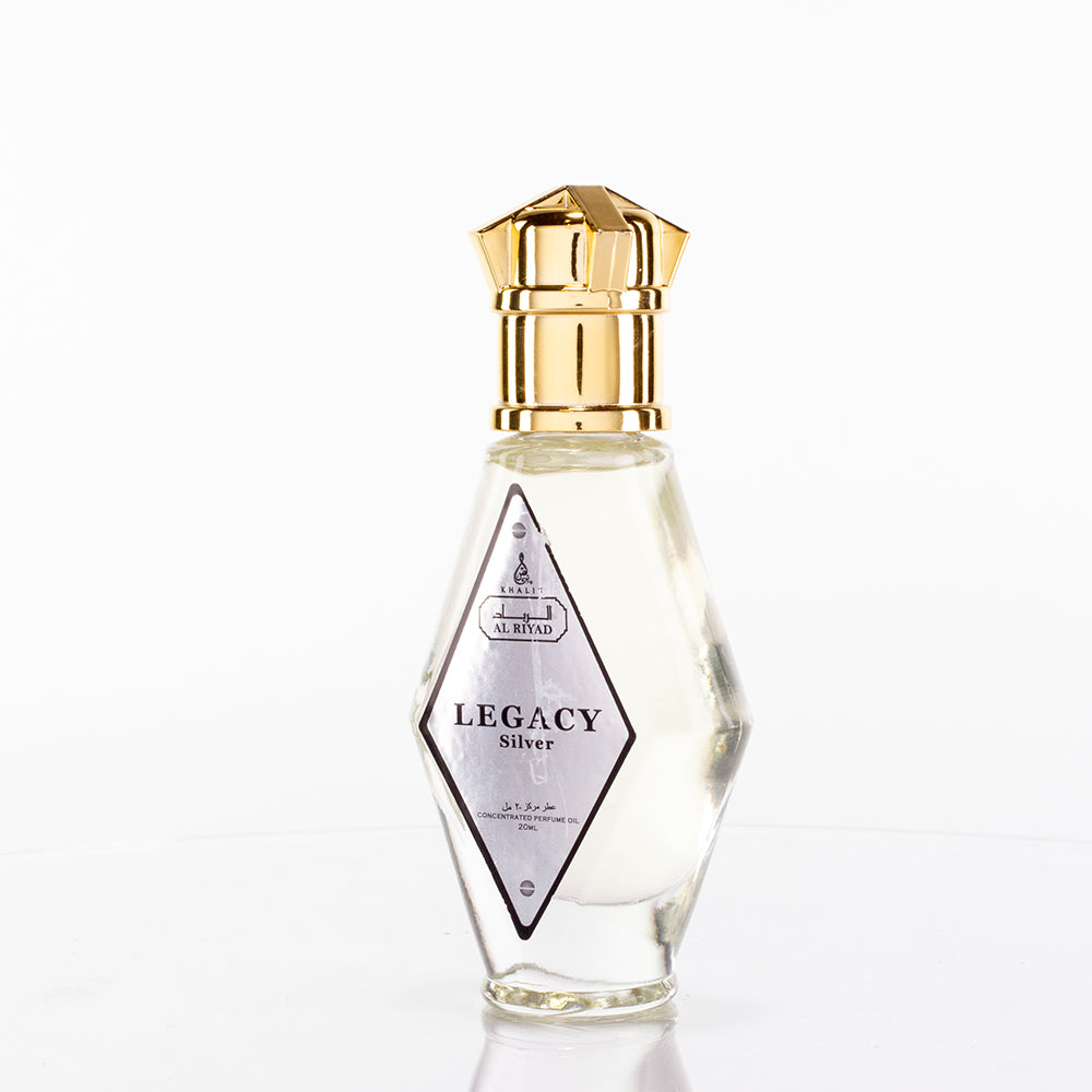 Parfümolaj 20ml "Legacy Silver" – fás illat unisex 2 