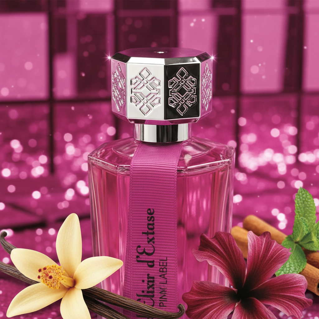 EDP 100ml + 30 ml "Oud Elixir Pink" - virágos-keleties illat