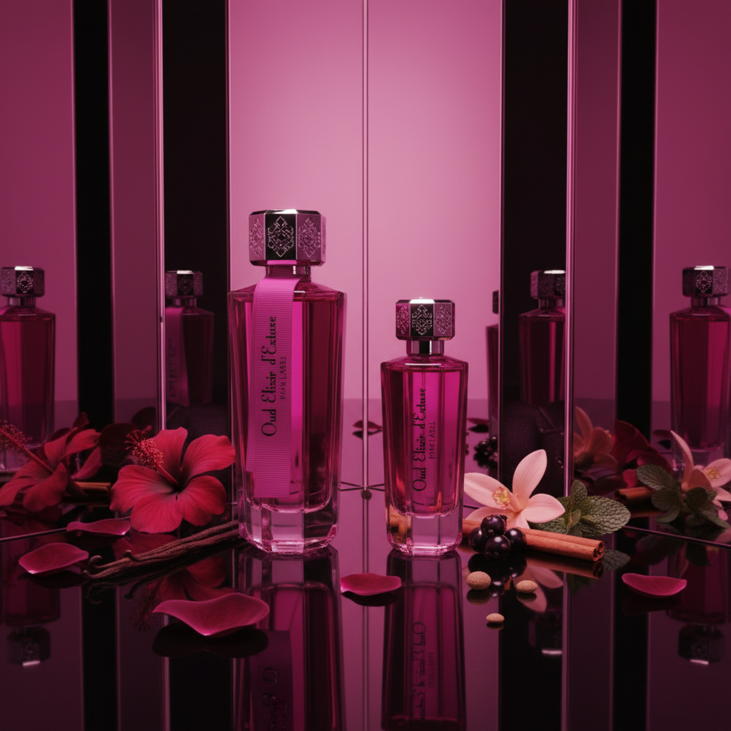 EDP 100ml + 30 ml "Oud Elixir Pink" - virágos-keleties illat 3 