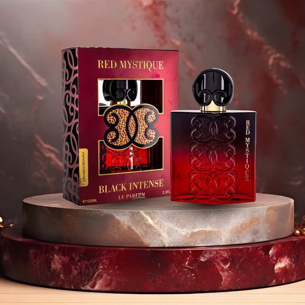EDP 100ml "Black Intense Red Mystique" - virágos-gyümölcsös illat 1 