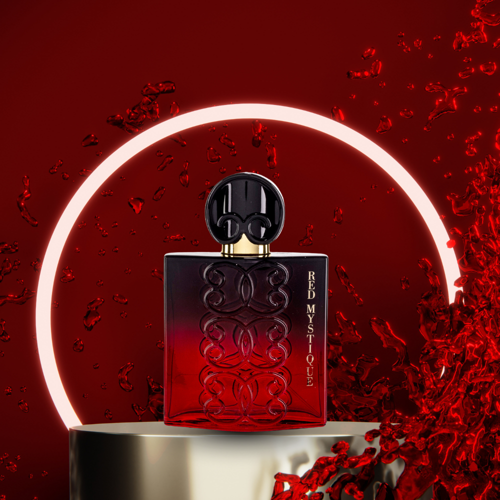 EDP 100ml "Black Intense Red Mystique" - virágos-gyümölcsös illat 7 