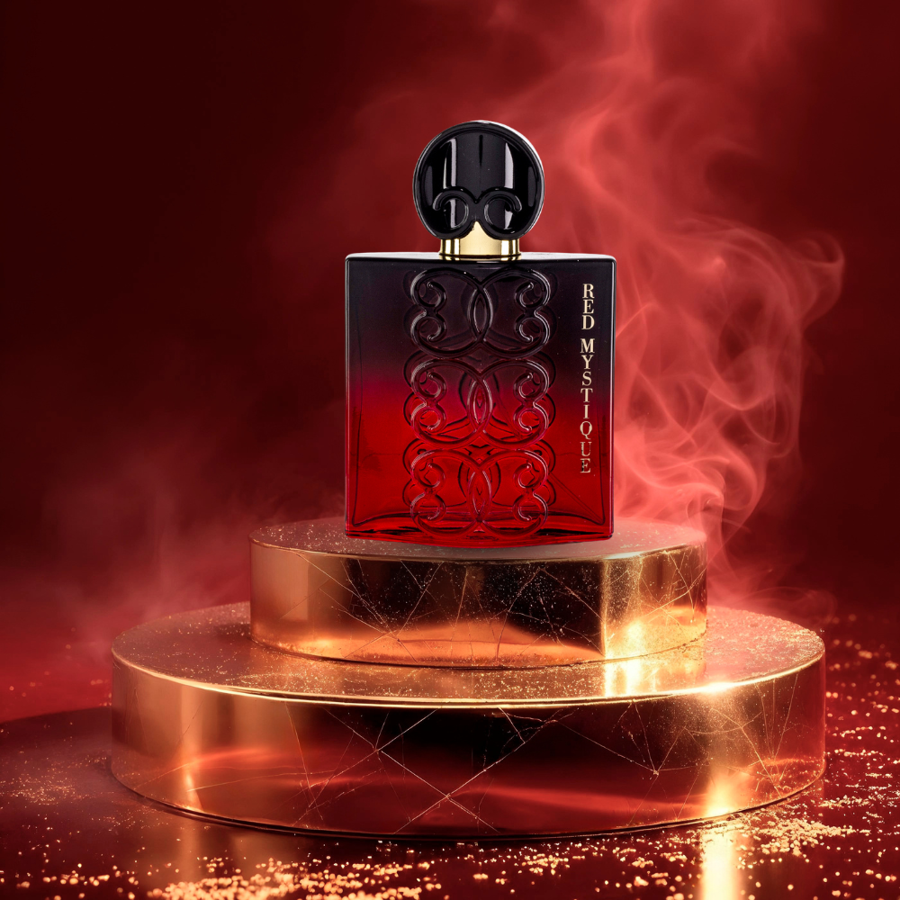 EDP 100ml "Black Intense Red Mystique" - virágos-gyümölcsös illat 8 