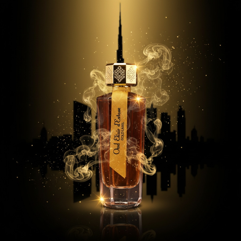"Oud Elixir d’Extase Gold Label" EDP 100ml  – fás-ciprus illat 3 