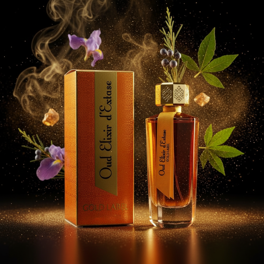 "Oud Elixir d’Extase Gold Label" EDP 100ml  – fás-ciprus illat 6 