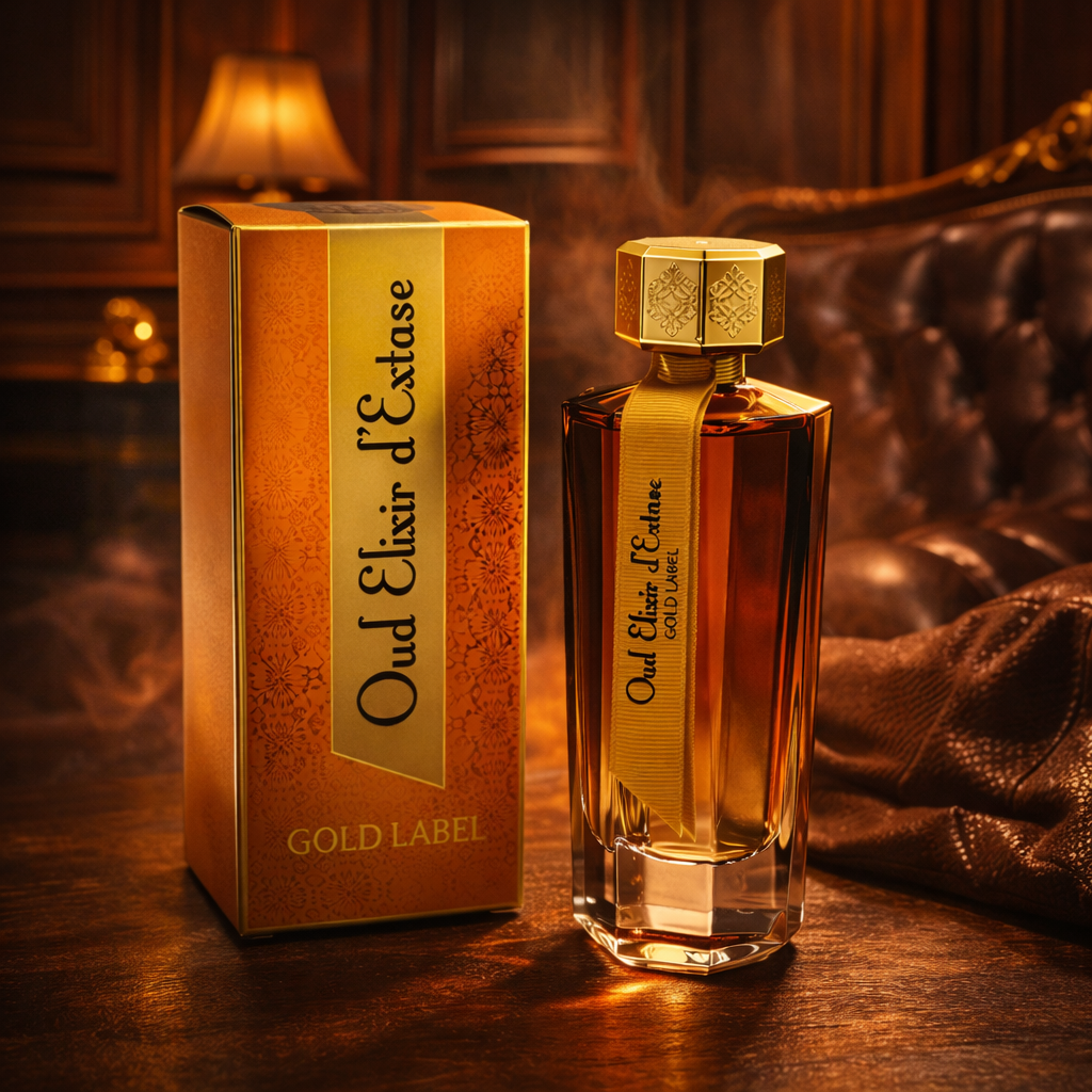 "Oud Elixir d’Extase Gold Label" EDP 100ml  – fás-ciprus illat 1 