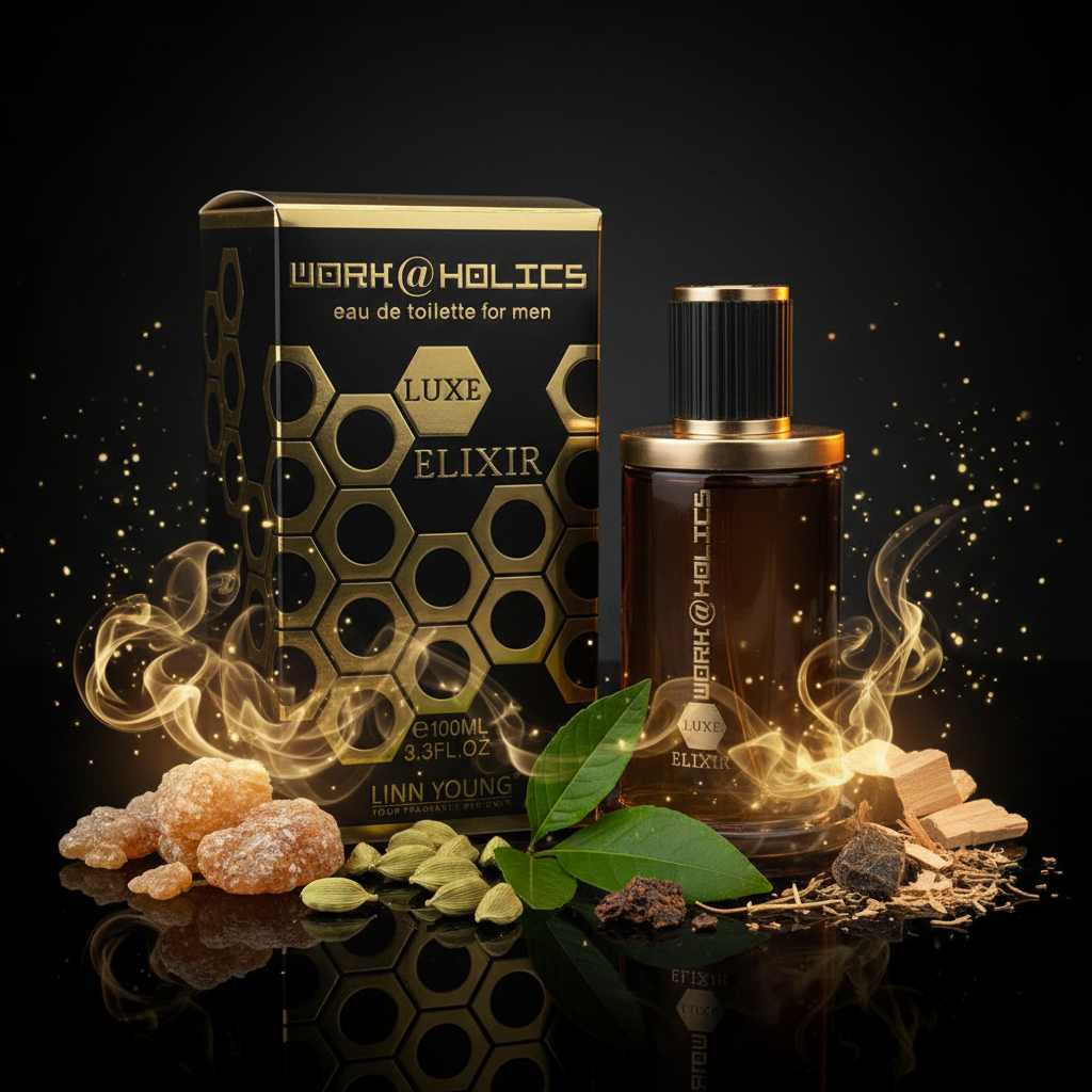 Linn Young EDT 100ml "Workaholics Luxe Elixir" – keleties-fűszeres illat 1 