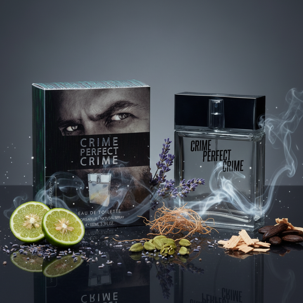 Georges Mezotti EDT 100ml "Crime Perfect Crime" – fás-virágos pézsma illat