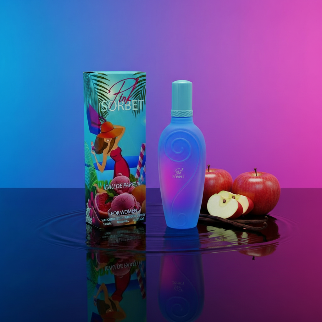 EDP 100 ml „Pink Sorbet” – gyümölcsös-virágos illat 7 