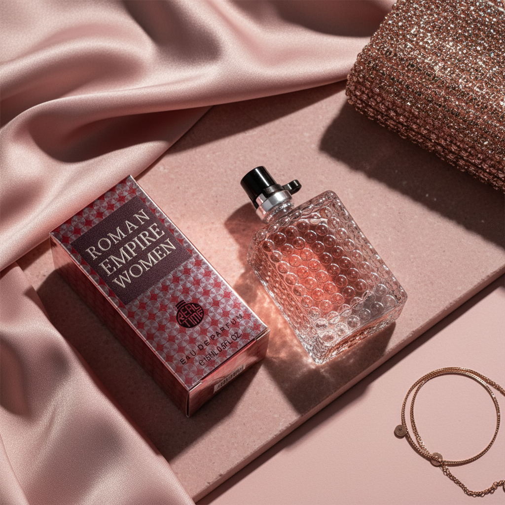 15 ml EDP "ROMAN EMPIRE WOMEN" – borostyán - virágos illat 8 