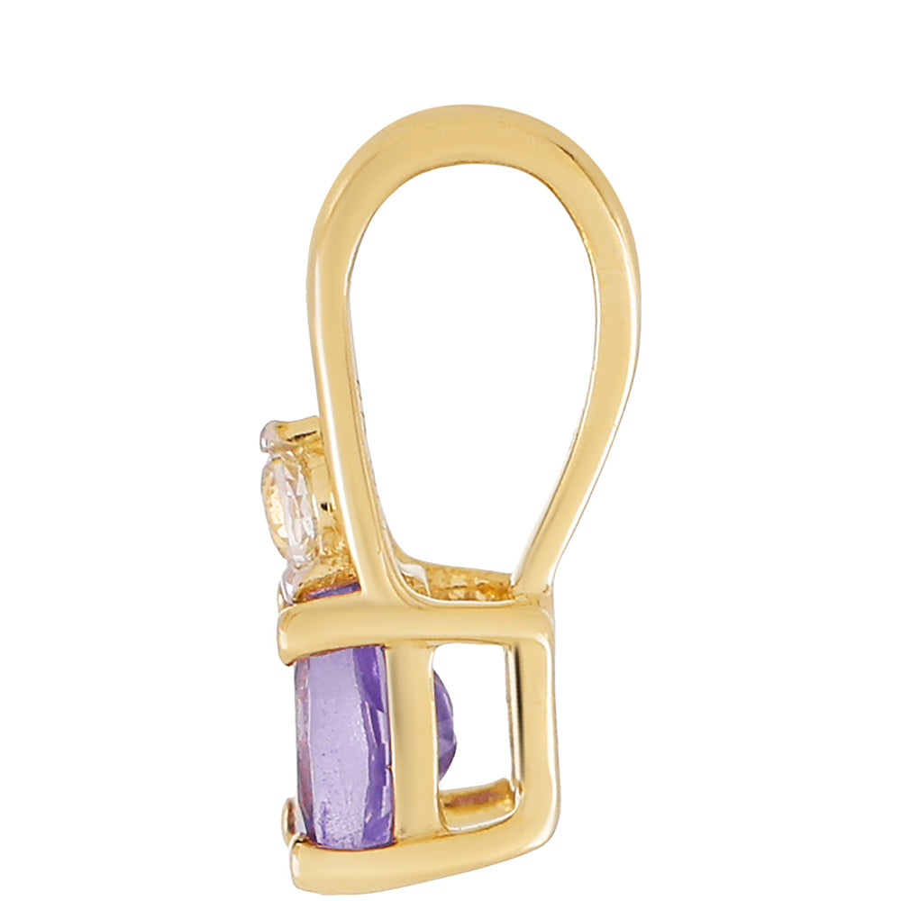 9 Karátos Arany Szett "AAA" Osztályú Tanzanittal és Fehér Topázzal ( Fülbevaló+Gyűrű+Medál )