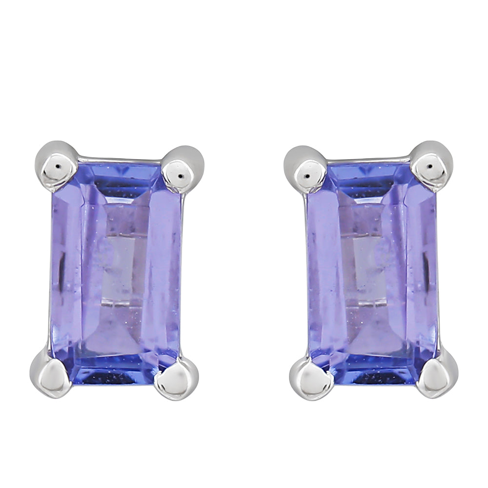 Ezüst Fülbevaló "AAA" Osztályú Tanzanittal