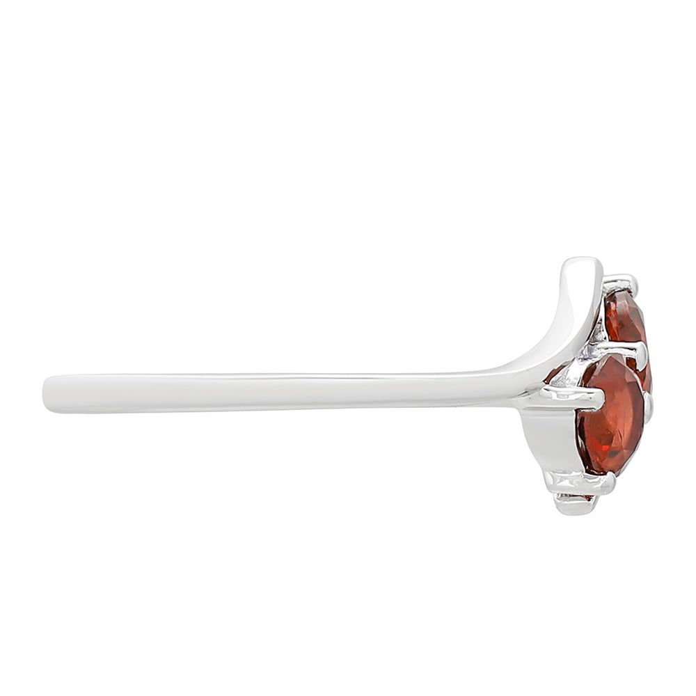 Ezüst Gyűrű Gránáttal 2 